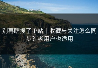 别再瞎搜了-P站｜收藏与关注怎么同步？老用户也适用