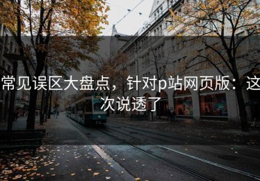 常见误区大盘点，针对p站网页版：这次说透了