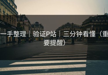 一手整理｜验证P站｜三分钟看懂（重要提醒）