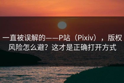一直被误解的——P站（Pixiv），版权风险怎么避？这才是正确打开方式