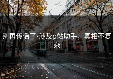 别再传谣了-涉及p站助手，真相不复杂