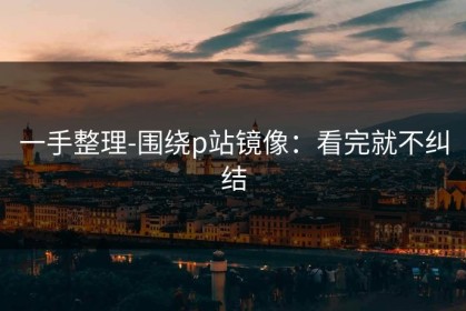 一手整理-围绕p站镜像：看完就不纠结