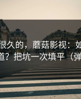 被误解很久的，蘑菇影视：如何挖到原创频道？把坑一次填平（弹幕炸了）